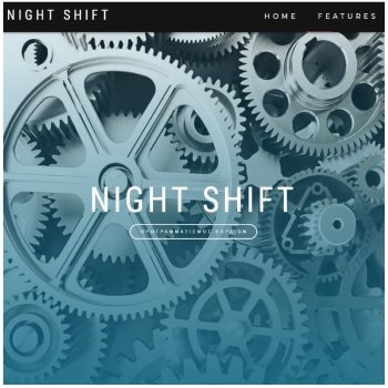 Night Shift: εφαρμογή για προγραμματισμό βαρδιών εργοστασίου